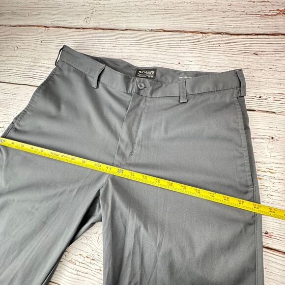 Columbia Golf Omni-Wick Pants Mens gray size 34/32 - Picture 9 of 12